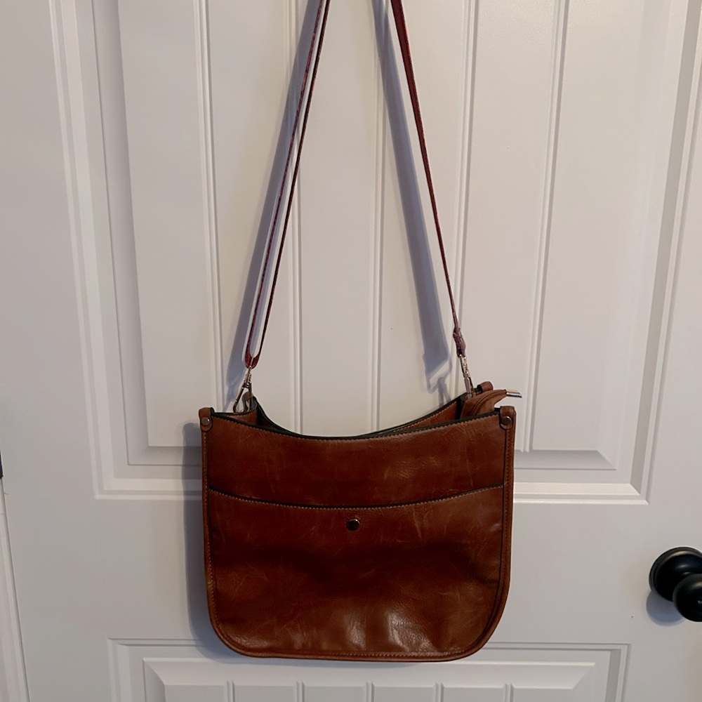 Guitar strap cross body purse